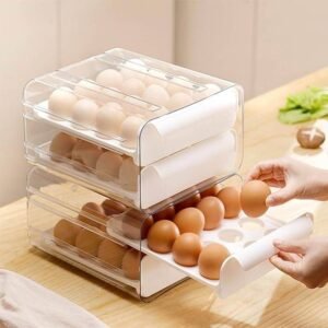 Caja organizadora de huevos
